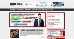 Desktop Screenshot of brokersrbija.com