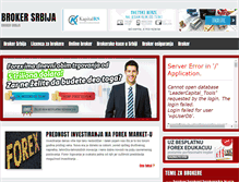 Tablet Screenshot of brokersrbija.com